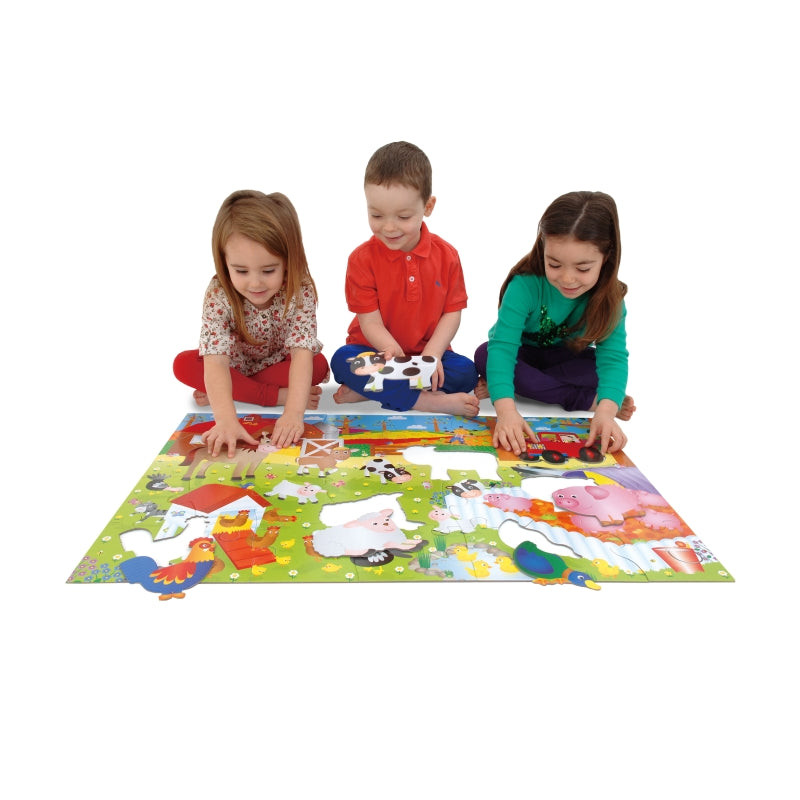 Galt giant floor puzzle farm