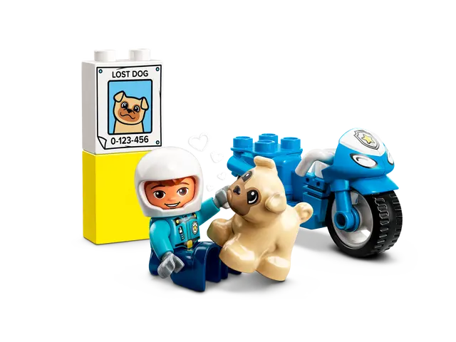 Lego Duplo Police Motorcycle