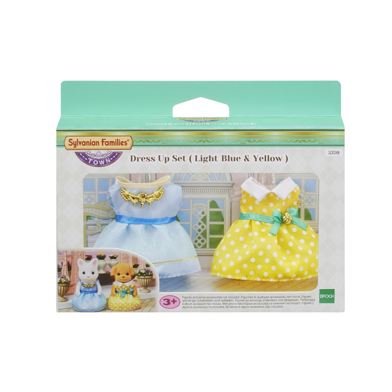 Sylvanian Dress Up Set (Light Blue & Yellow)