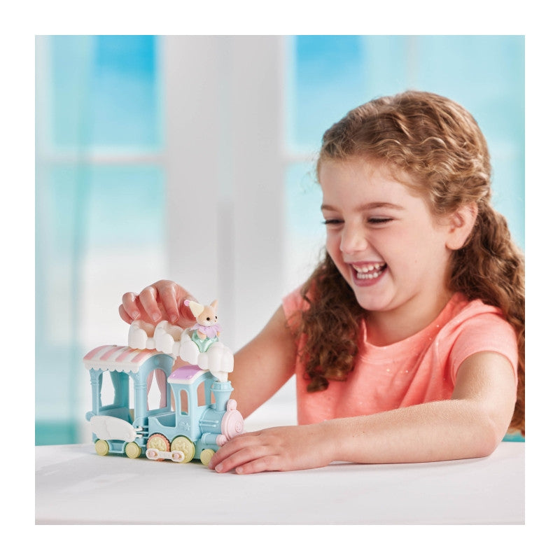 Sylvanian Floating Cloud Rainbow Train