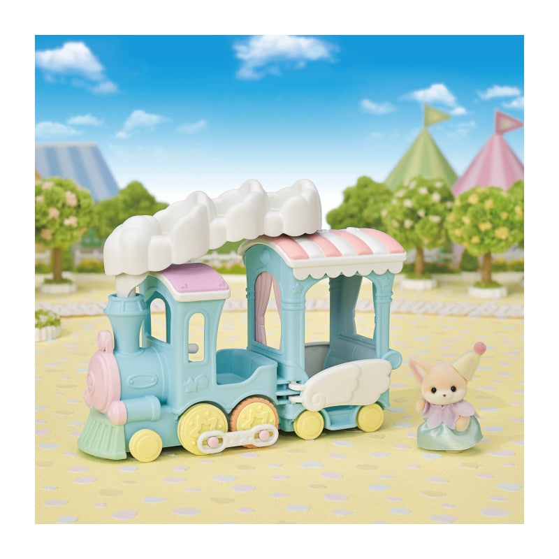 Sylvanian Floating Cloud Rainbow Train