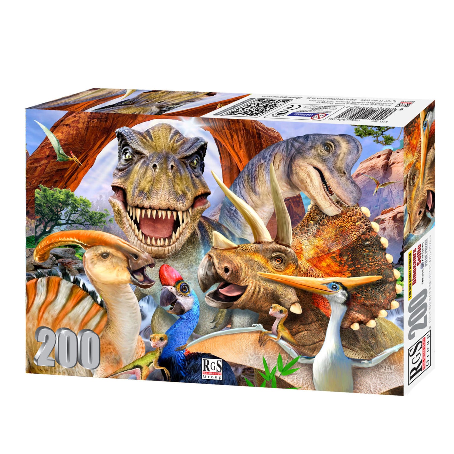 RGS Dinosaurs Selfie 200pcs