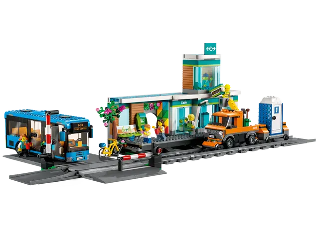 Lego City Train Station