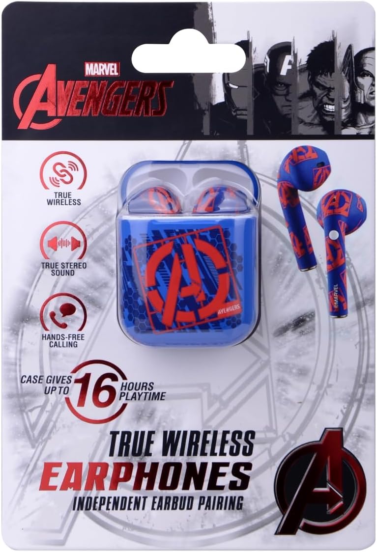 Marvel True Wireless Earphones - Avengers