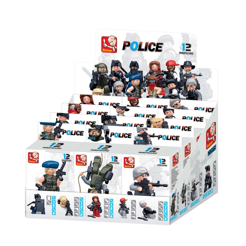 Sluban Cops & Robbers Displaying 12 Boxes