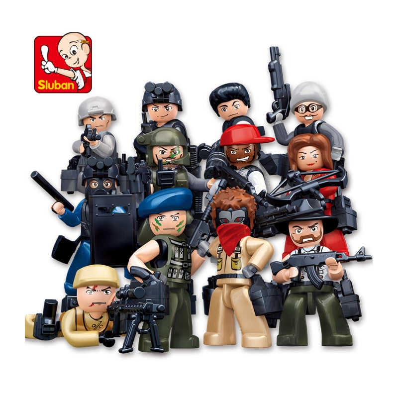 Sluban Cops & Robbers Displaying 12 Boxes