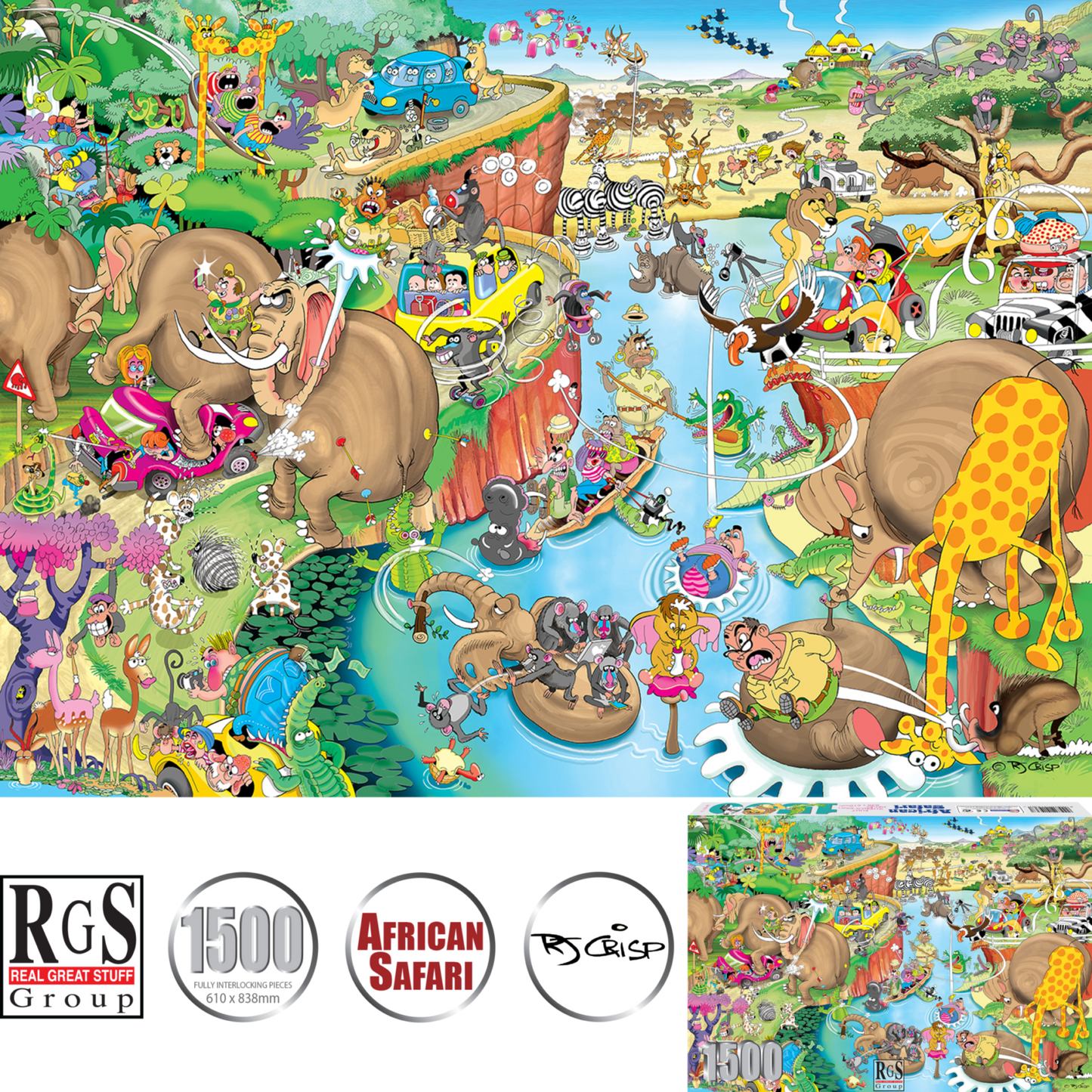 RGS African Safari – Where is Bokkie? 1500pc