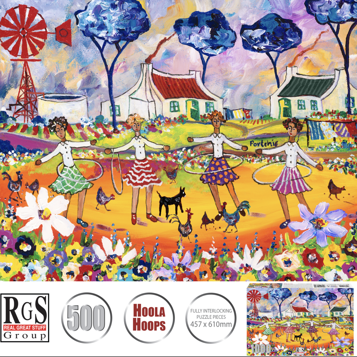 RGS Hoola Hoops by Portchie 1000pc