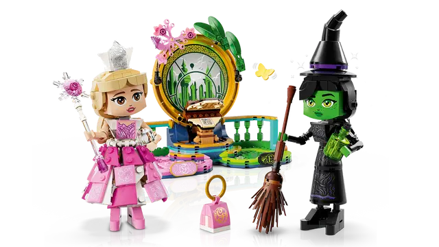 Lego Wicked Elphaba & Glinaba Figures