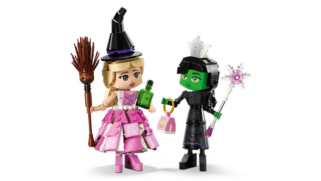 Lego Wicked Elphaba & Glinaba Figures