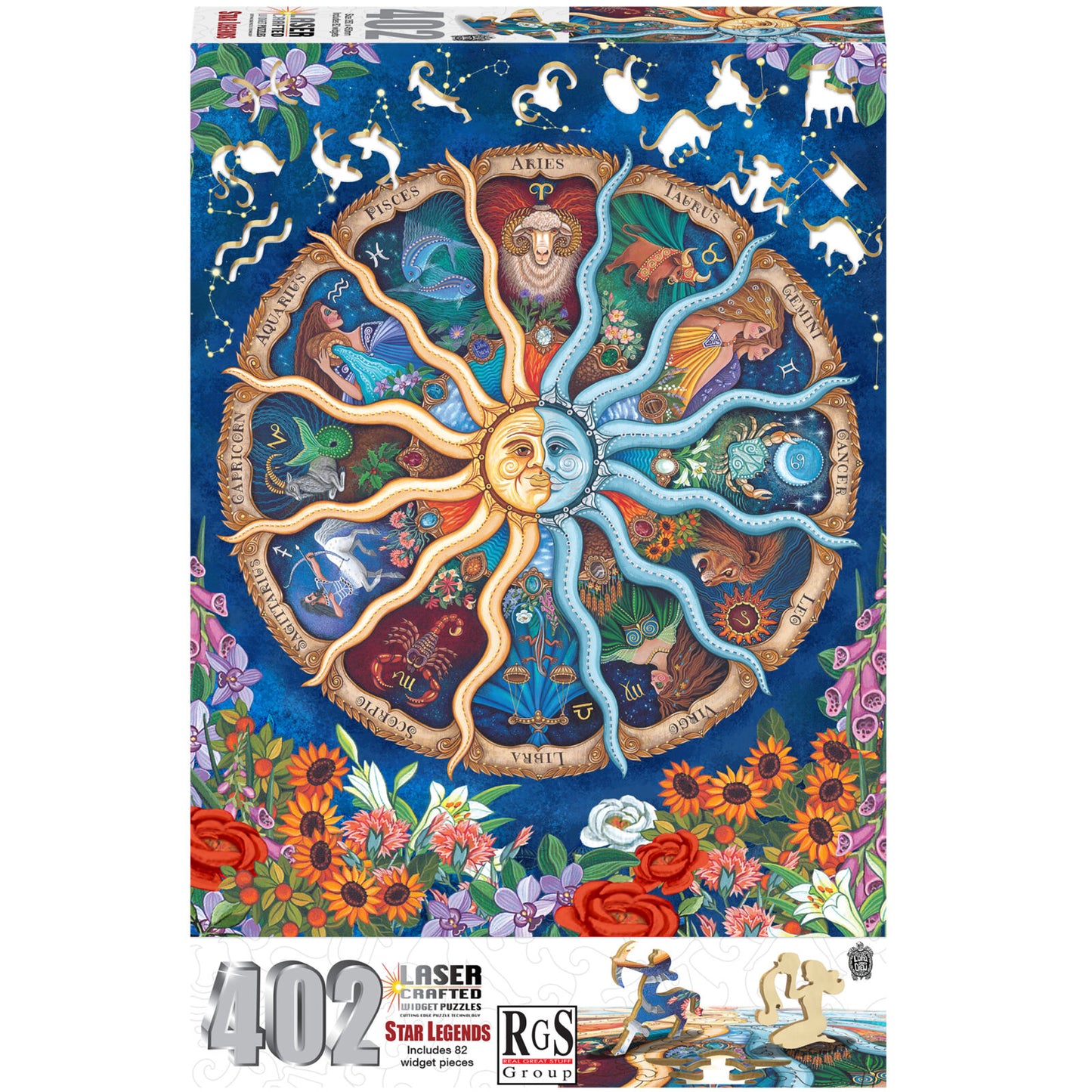 RGS Star Legends Laser Crafted Widget Puzzle 402pc