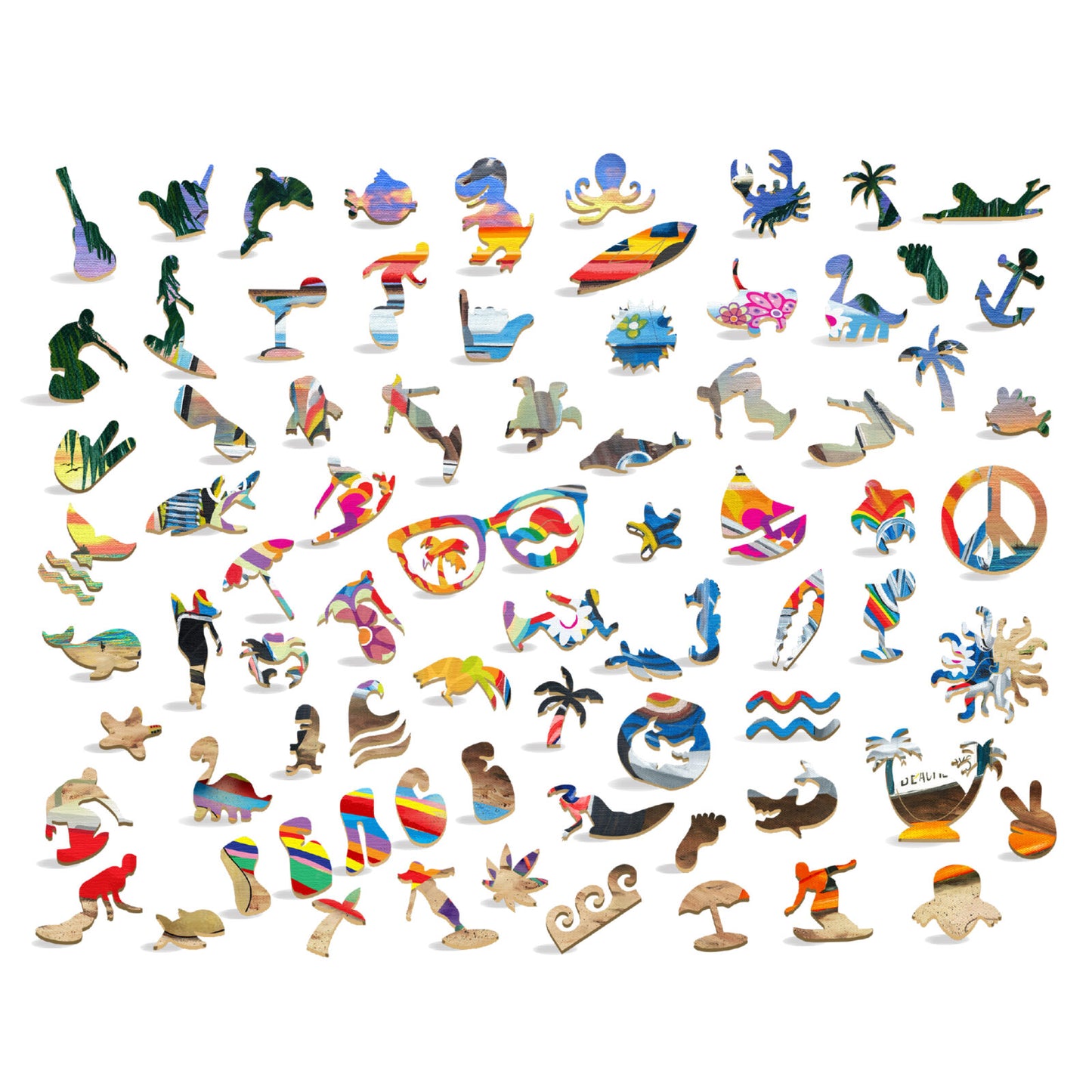 RGS Beach Break Laser Crafted Widget Puzzle 402pc
