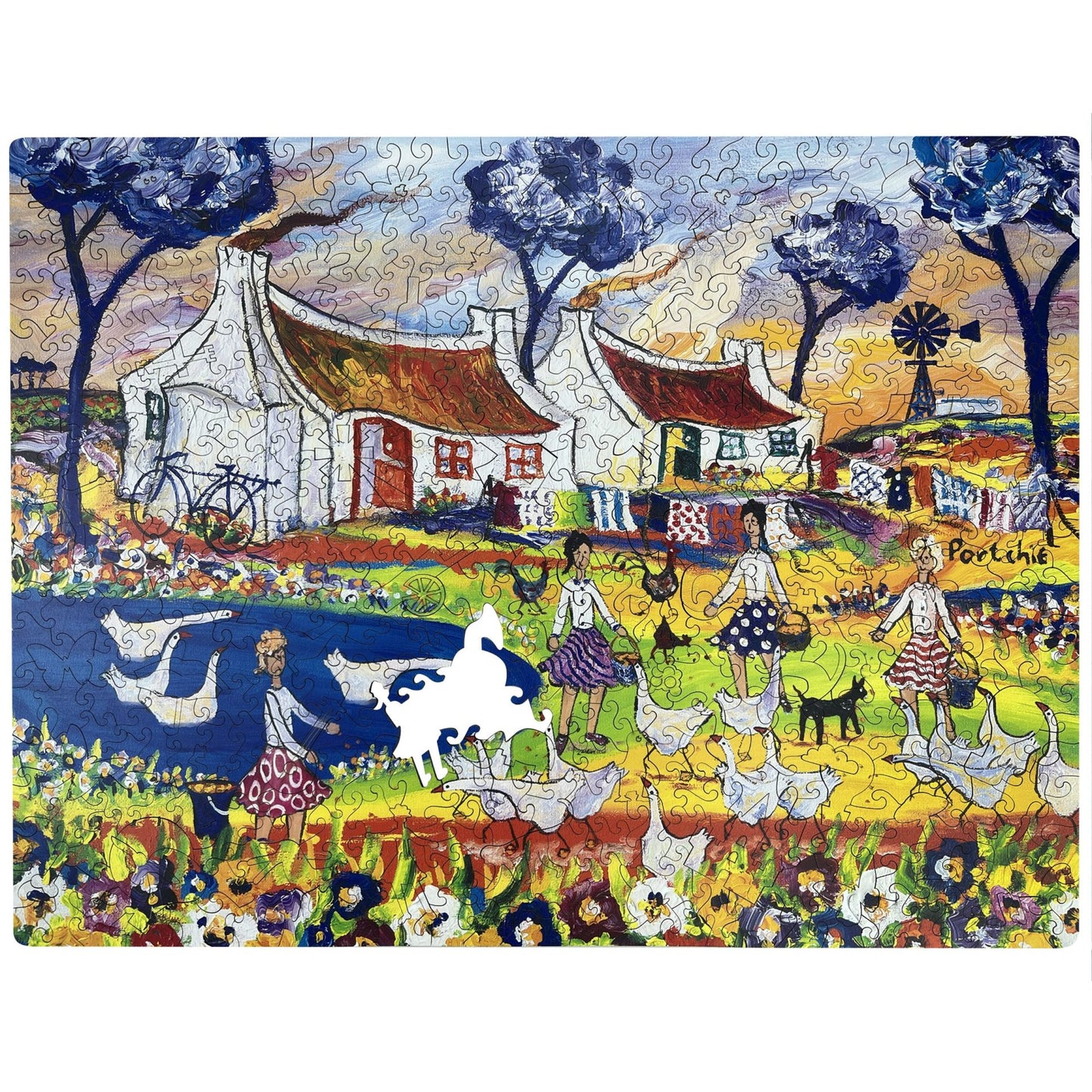 RGS On the Farm Widget Puzzle 501pc