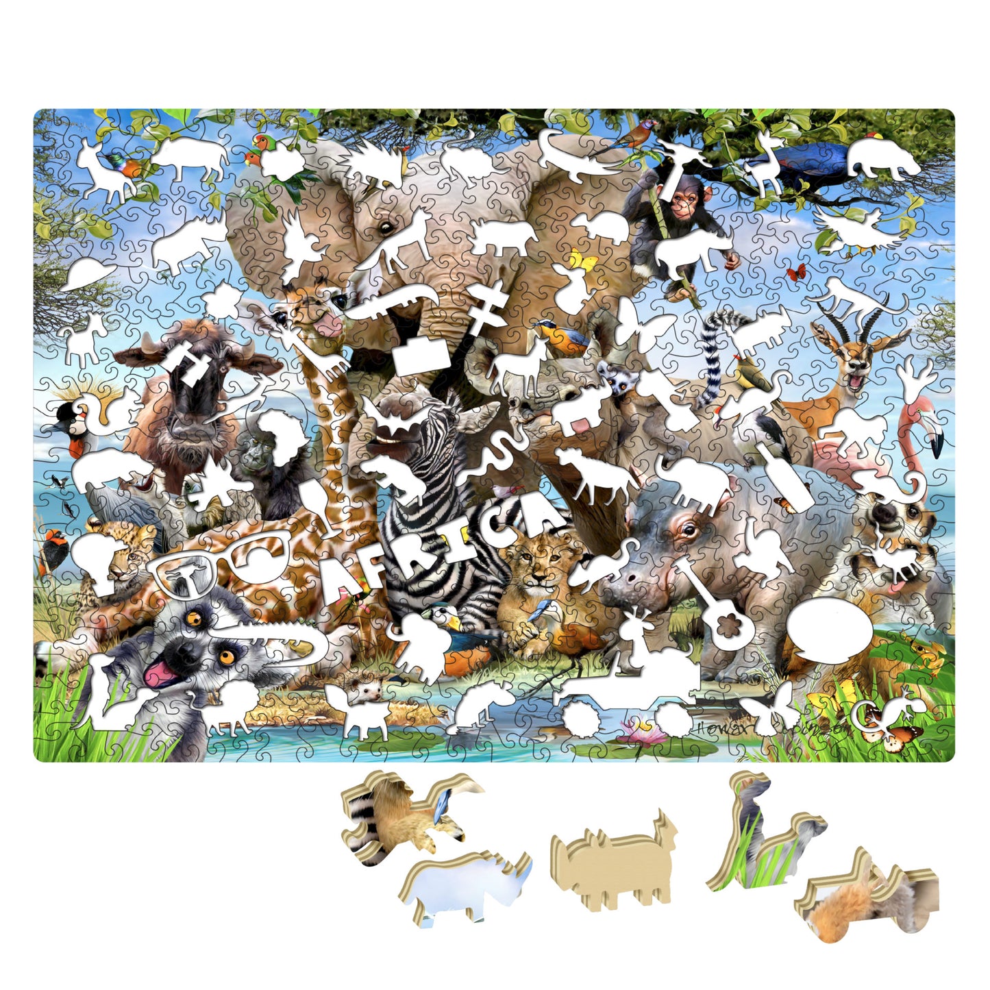 RGS Kruger Selfie Widget Puzzle 501pc