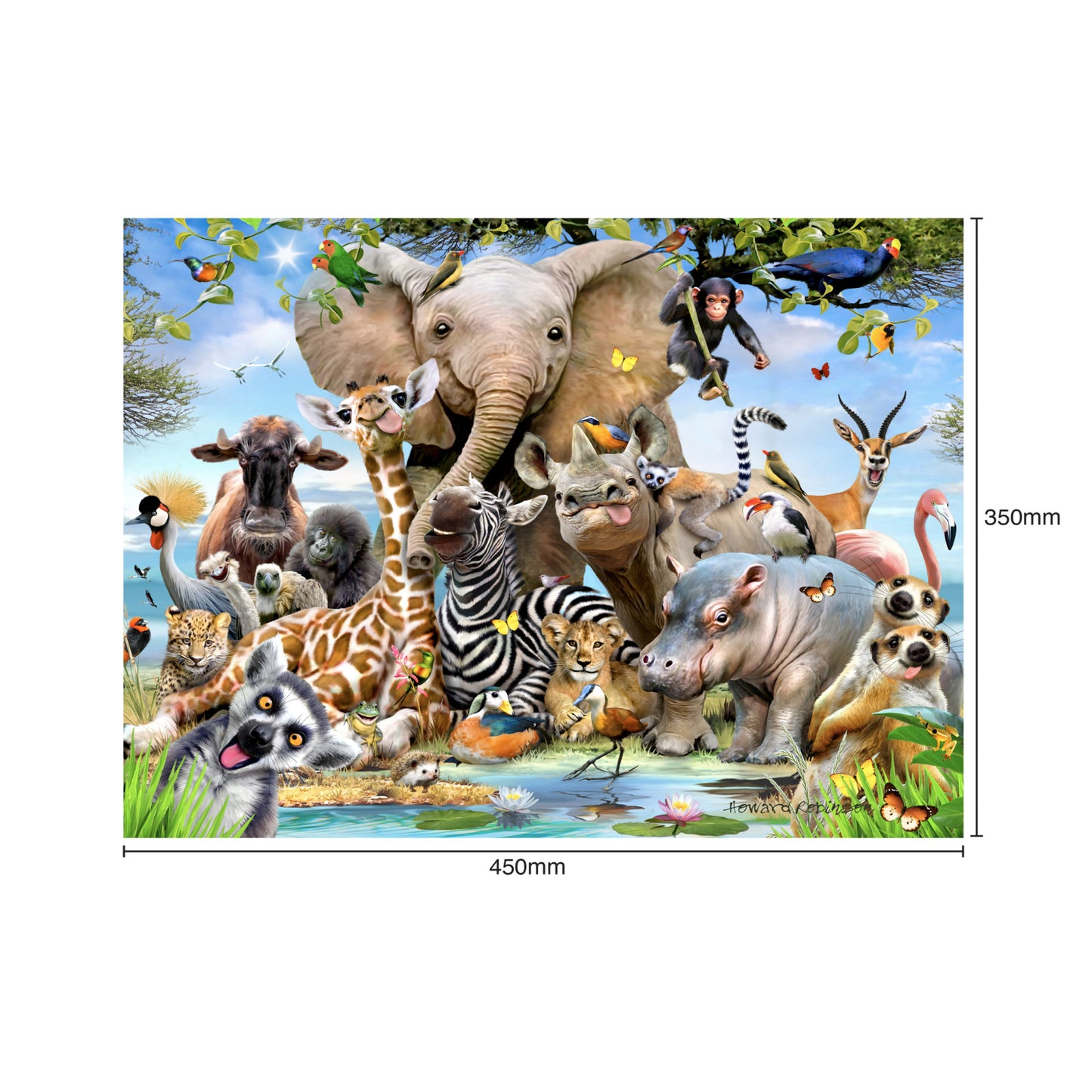 RGS Kruger Selfie Widget Puzzle 501pc
