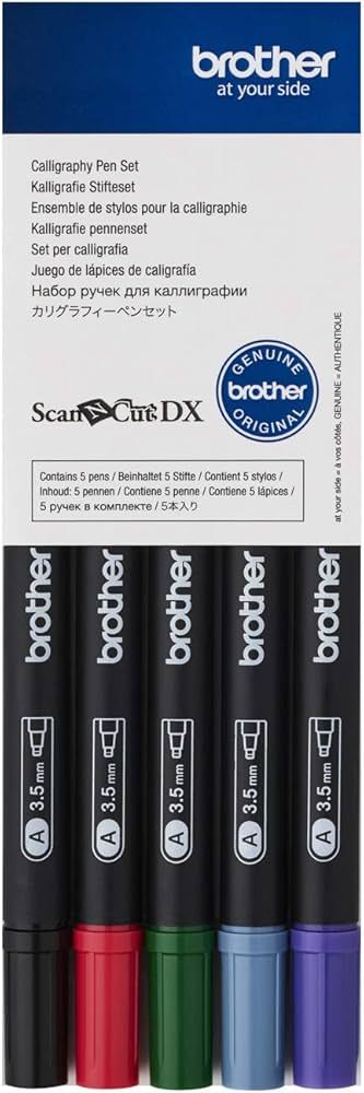 Brother ScanNCut Calligraphy Pen Set 2