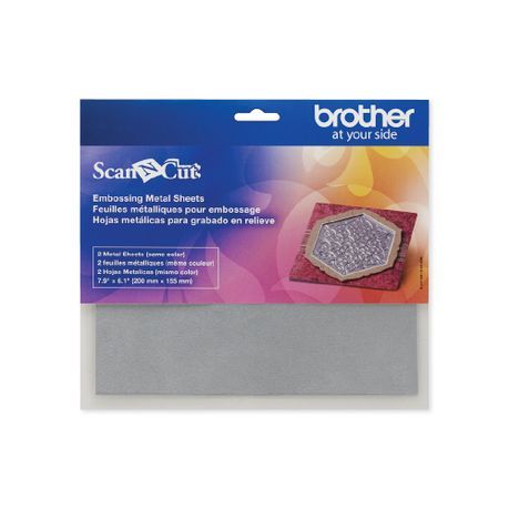 Brother ScanNCut Embossing Metal Sheet - Silver