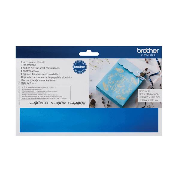 Brother - ScanNCut - SDX125 Foil Transfer Sheets - Blue