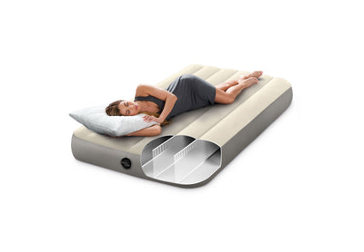 Intex Twin Dura-beam Single-high Airbed