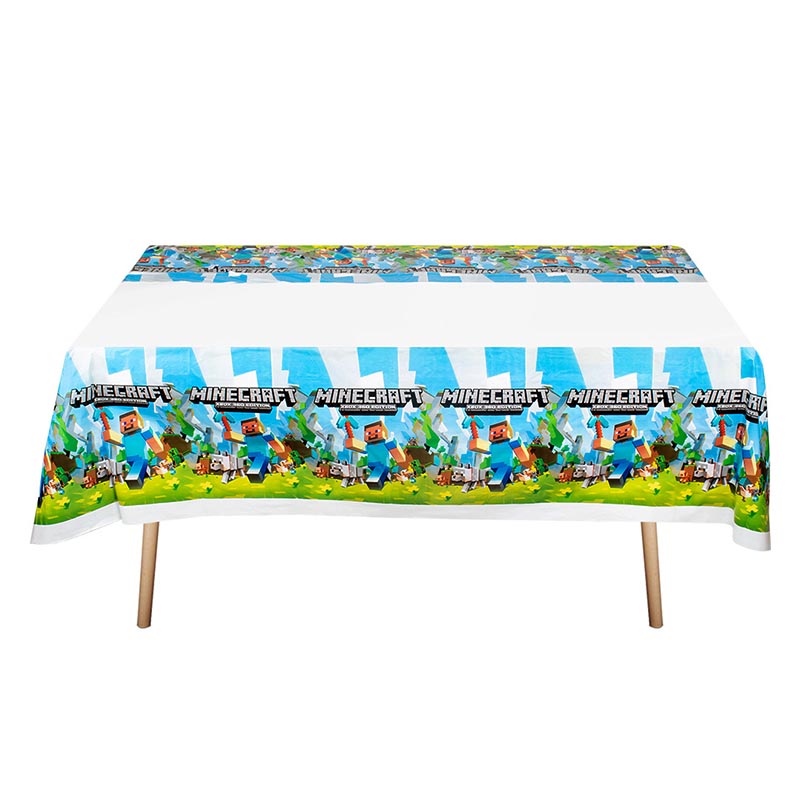 Minecraft tablecloth