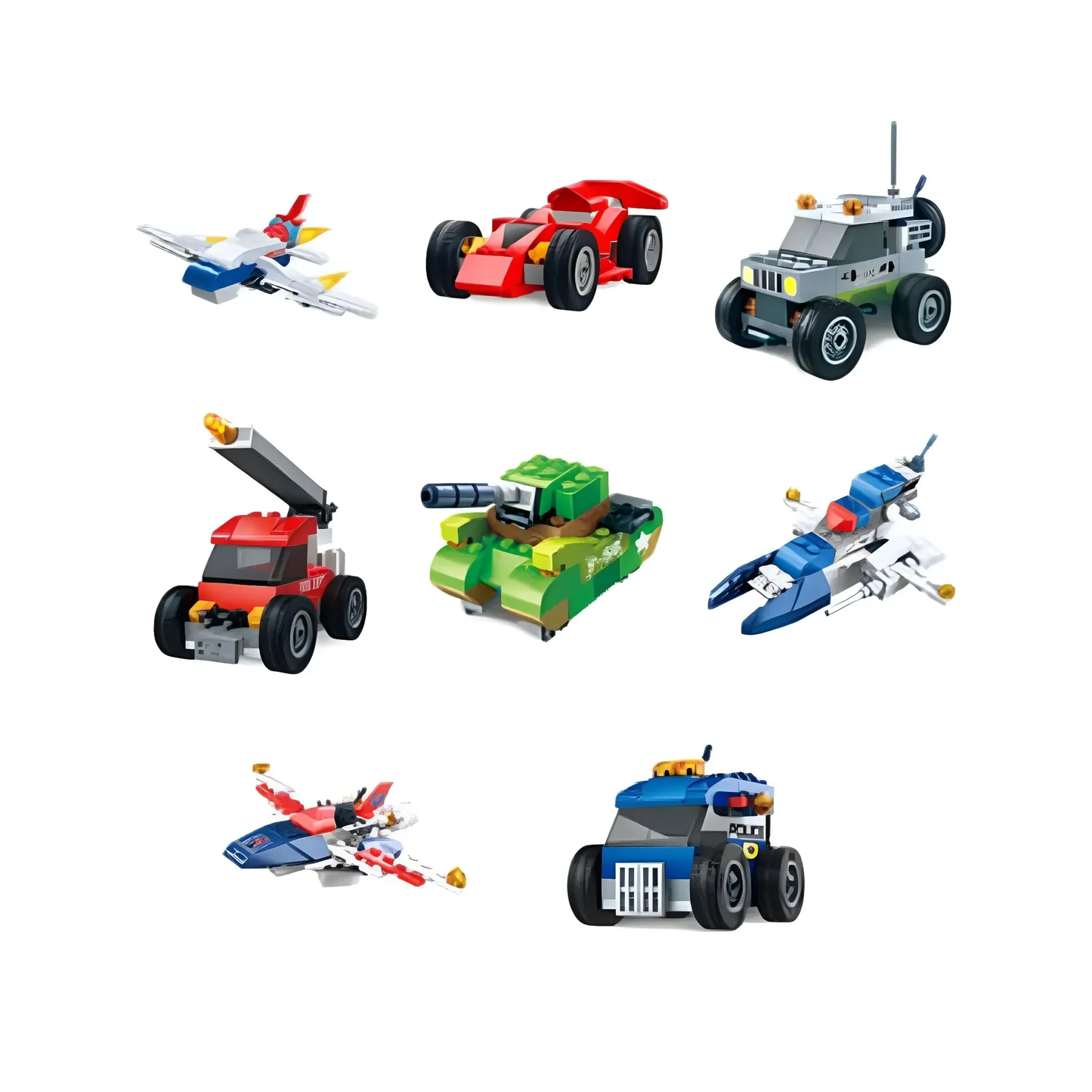 S001-MAX-CONSTRUCTION BRICKS-EGG CAPSULE SERIES 1