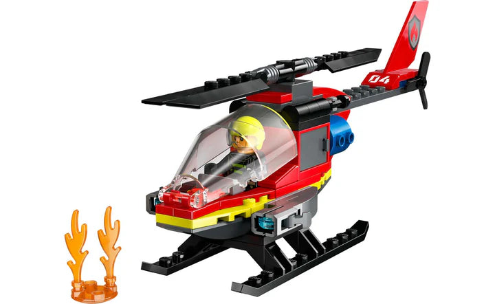 Lego City Fire Rescue Helicopter