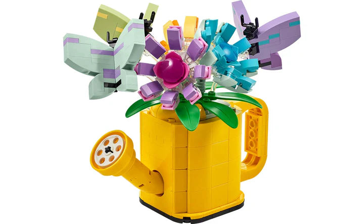 Lego Creator Flowers In Watering Can