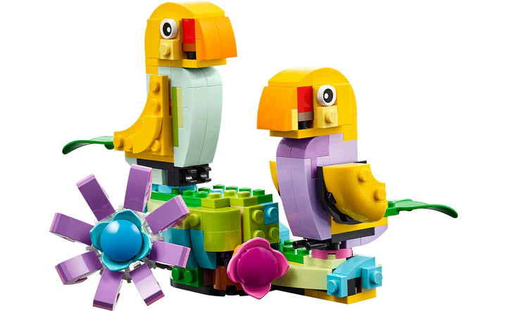 Lego Creator Flowers In Watering Can