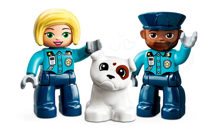 Lego Duplo Police Station & Helicopter
