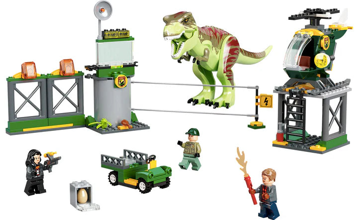 Lego Jurassic World T.rex Dinosaur Breakout