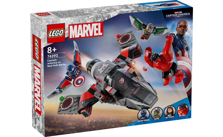 Lego Marvel Captain America vs. Red Hulk Battle