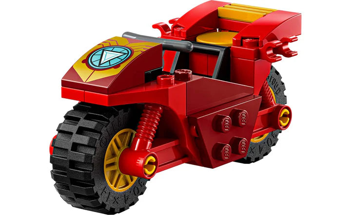 Lego Marvel Iron Man With Bike And The Hulk