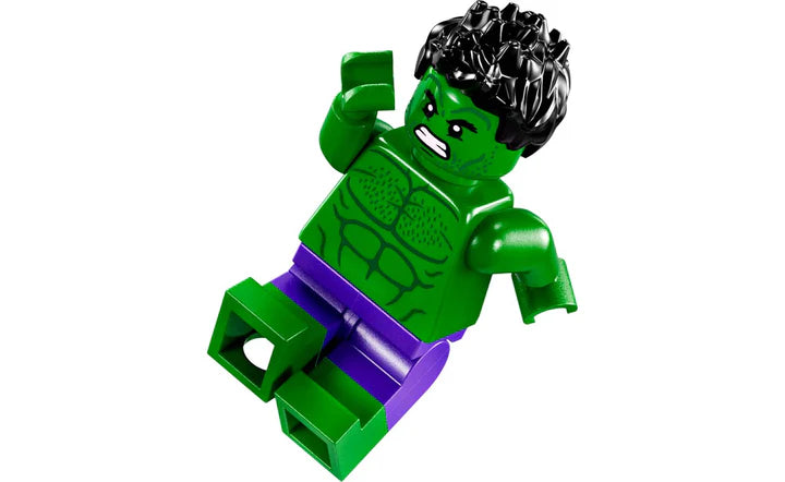 Lego Marvel Iron Man With Bike And The Hulk