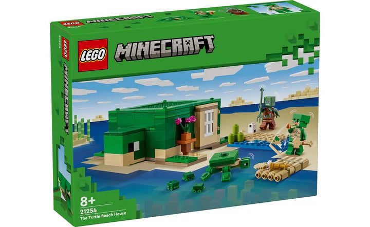 Lego Minecraft The Turtle Beach house