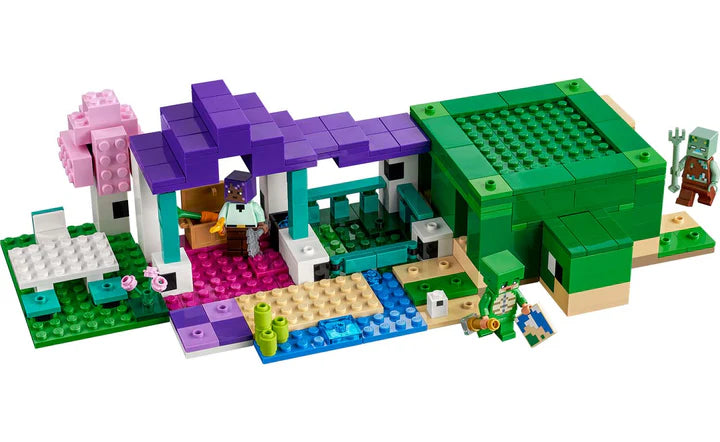 Lego Minecraft The Turtle Beach house