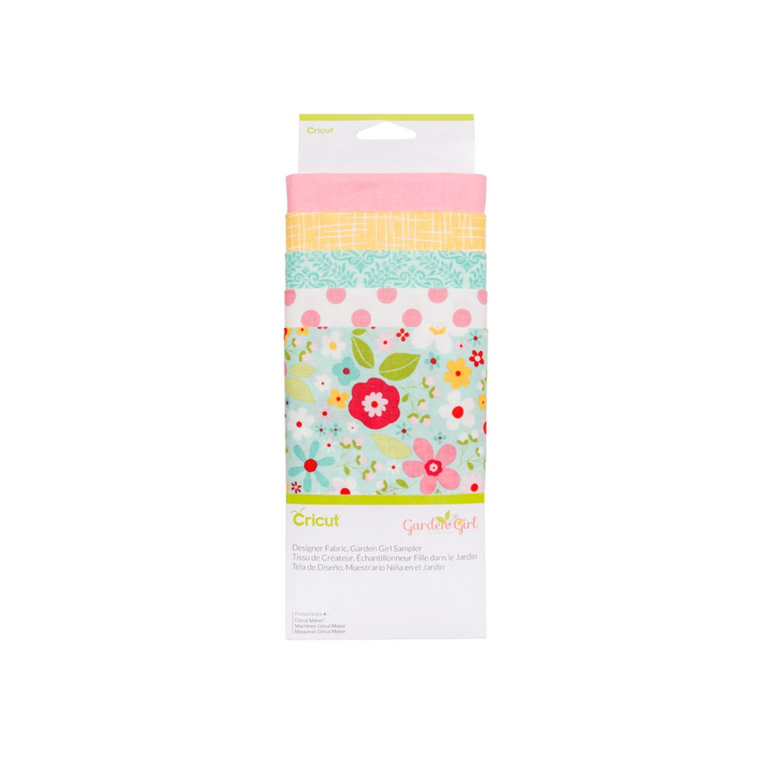 Cricut Designer Fabric Sampler Garden Girl 12X26 V&N Goodies Galore