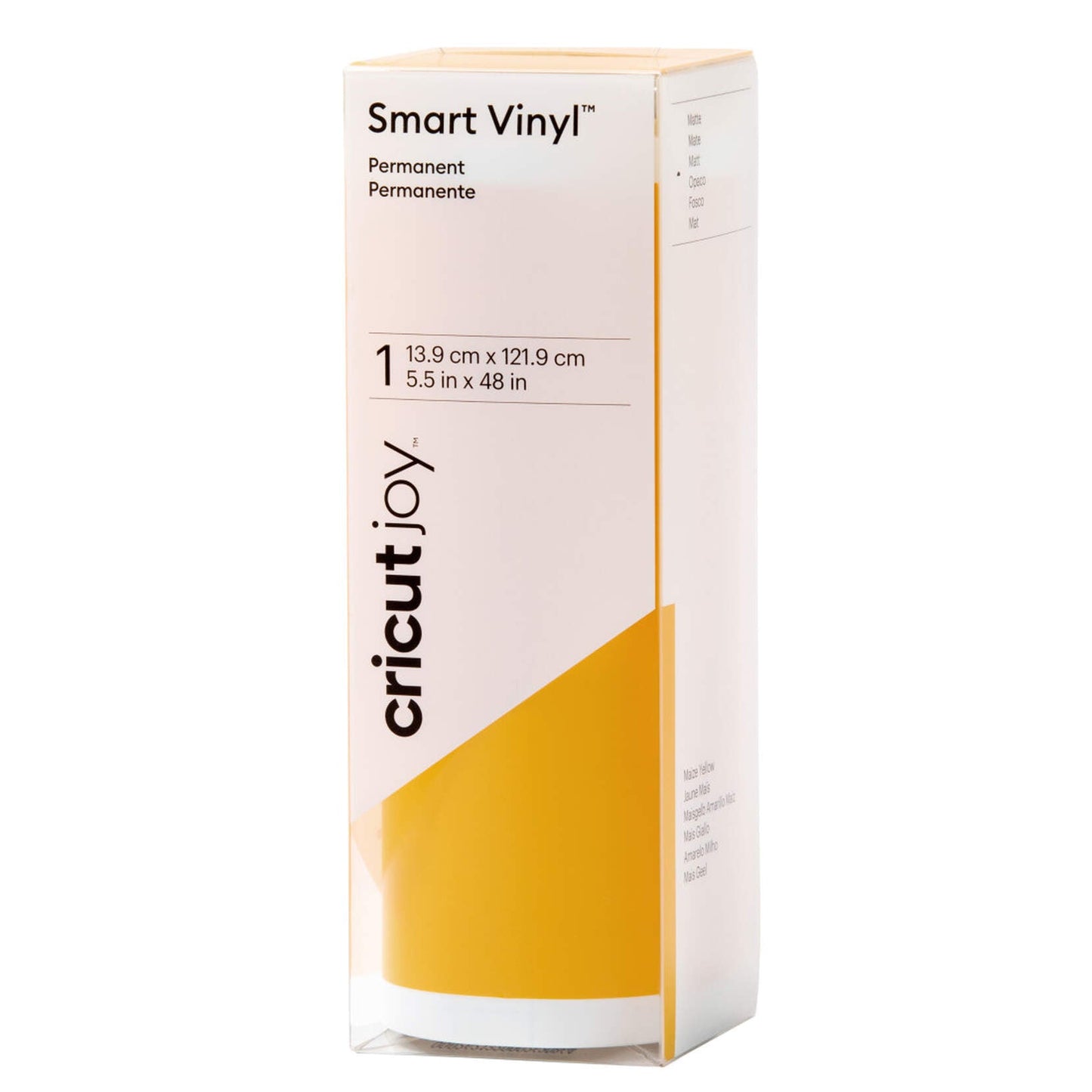 Cricut Joy Permanent Smart Vinyl Maize yellow V&N Goodies Galore