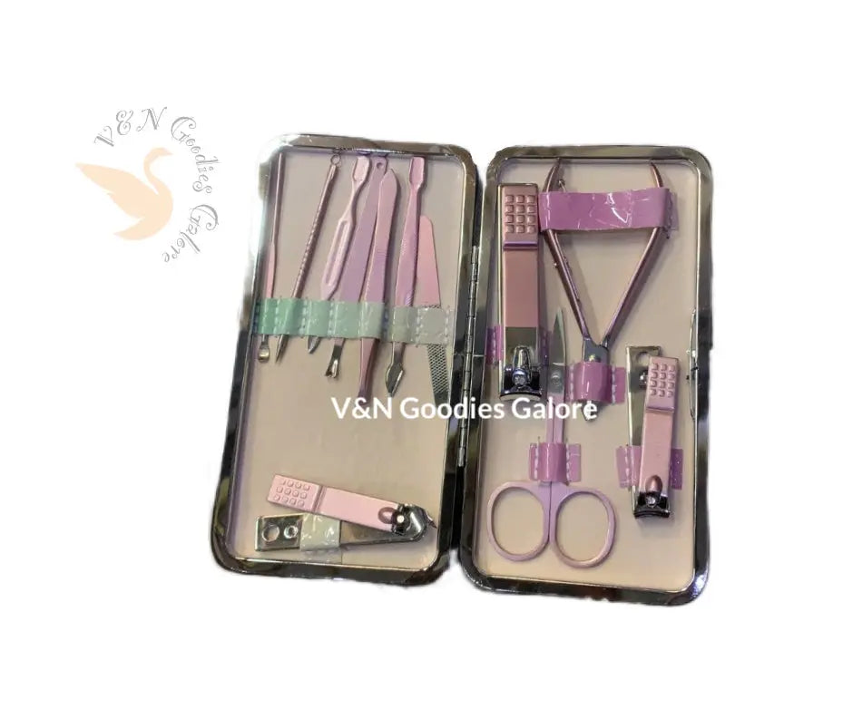 Gifts-Nail Manicure Set-Pink V&N Goodies Galore