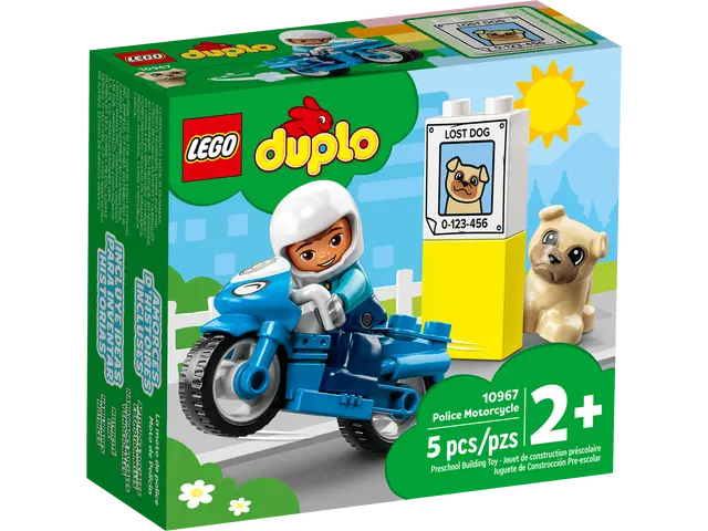 Lego Duplo Police Motorcycle