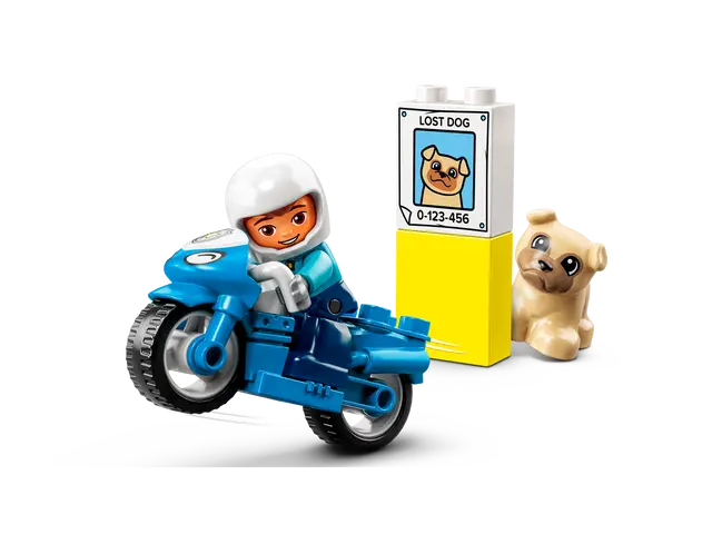 Lego Duplo Police Motorcycle