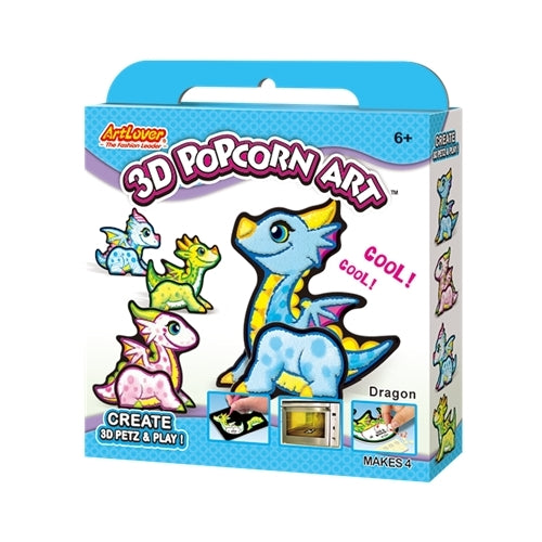 Art Lovers 3D Popcorn Art