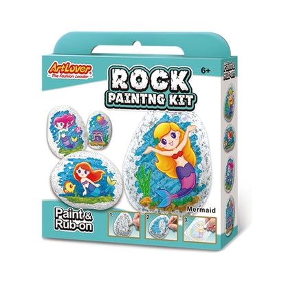 Art Lovers Rock painting kit 2 ass 4 Rcks each