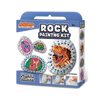 Art Lovers Rock painting kit 2 ass 4 Rcks each