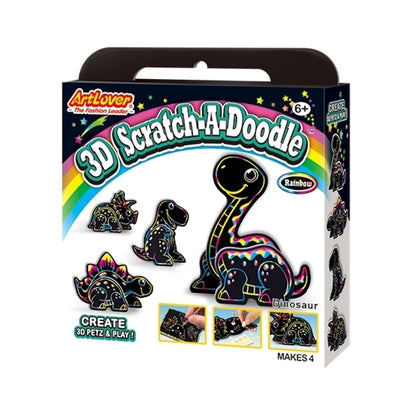 Art Lovers Scratch a Doodle 4 in 1