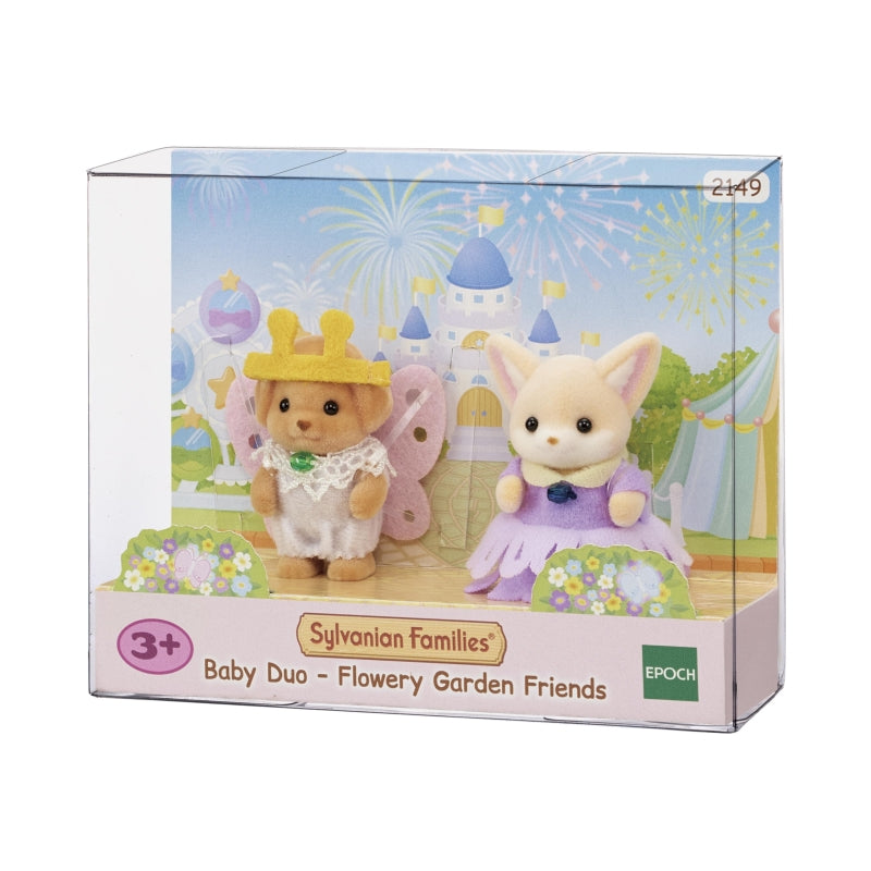 Sylvanian Baby Duo Flowery Garden Friends