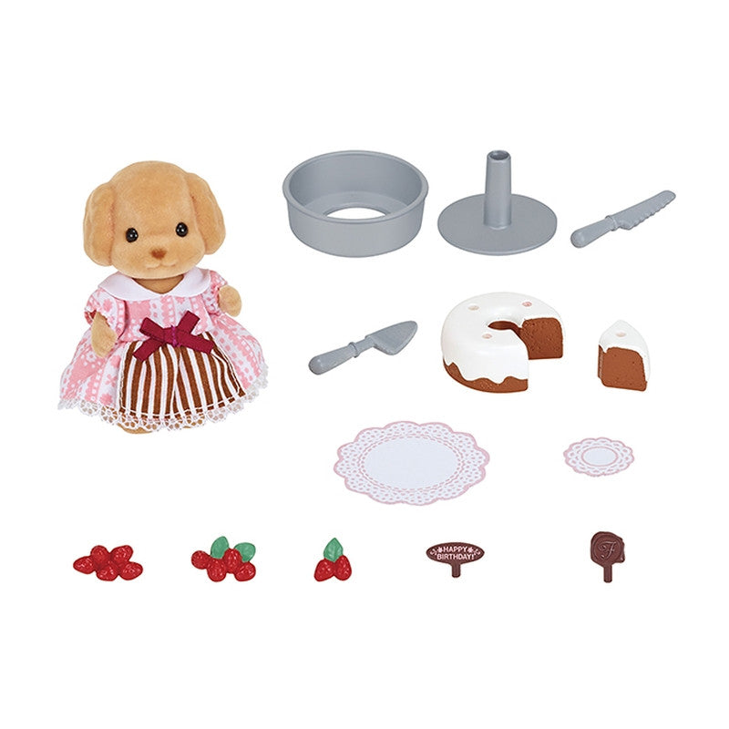 Sylvanian cake decoration set