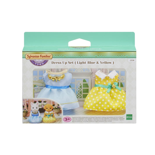 Sylvanian Dress Up Set (Light Blue & Yellow)