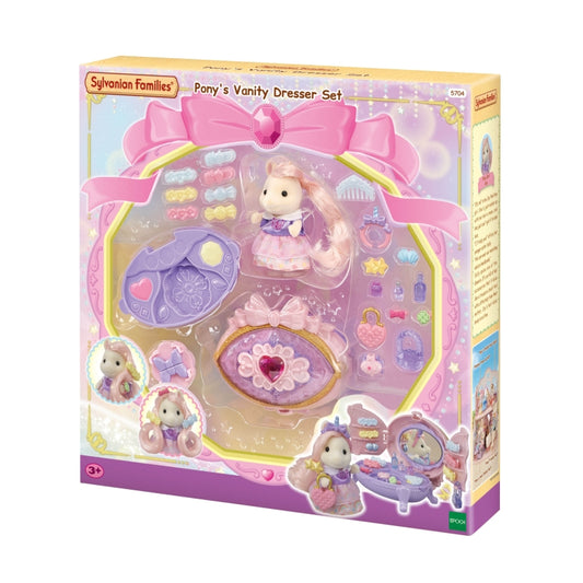 Sylvanian Pony's Vanity Dresser Set