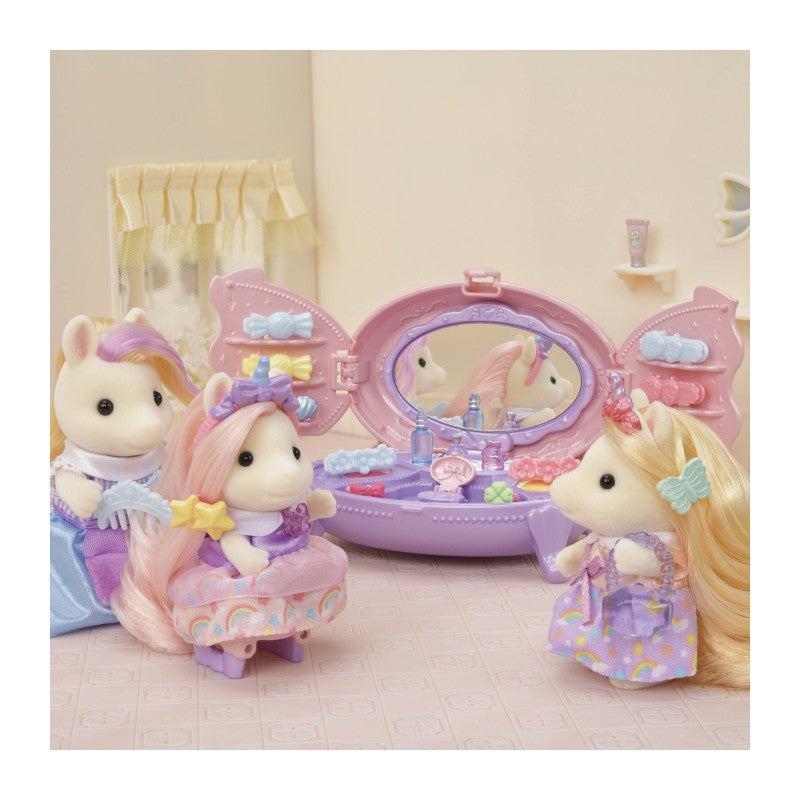Sylvanian Pony's Vanity Dresser Set