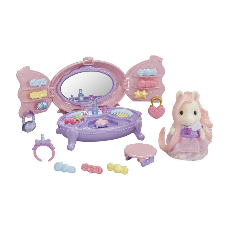 Sylvanian Pony's Vanity Dresser Set